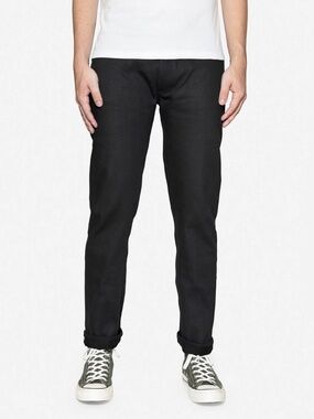 3sixteen CT-220x Classic Tapered Jeans - Double Black | Size 33